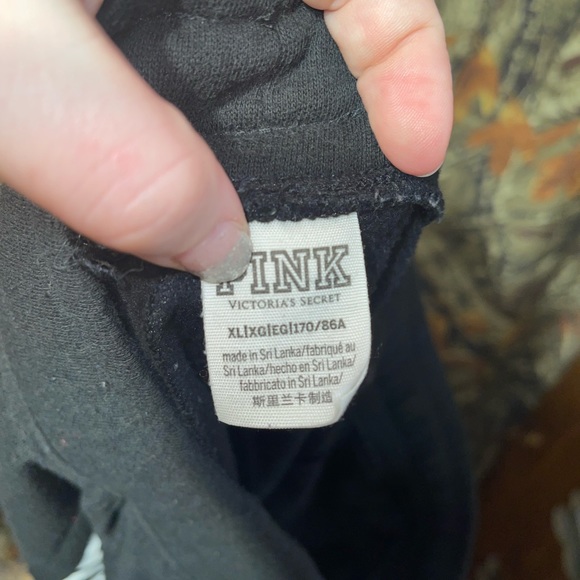 SOLD!!! 🖤🌸PINK sweatpants- PRICE FIRM🌸🖤 - Picture 5 of 5